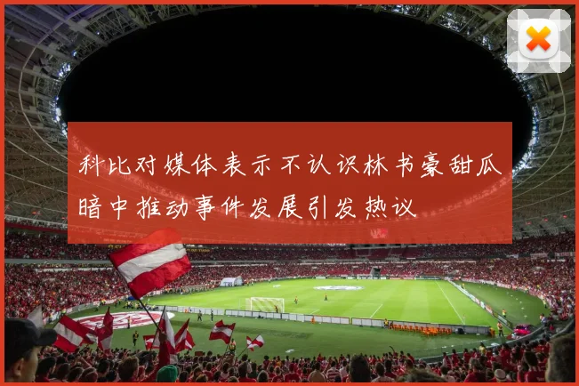 科比对媒体表示不认识林书豪甜瓜暗中推动事件发展引发热议